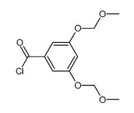 3,5-bis(methoxymethoxy)benzoic chloride Structure
