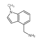 1-(1-METHYL-1H-INDOL-4-YL)METHYLAMINE 97 structure