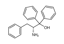 (R)-2-AMINO-1,1,3-TRIPHENYLPROPAN-1-OL Structure