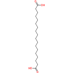 Octadecanedioic acid structure