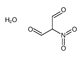 2-nitropropanedial,hydrate Structure
