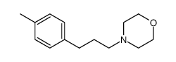 4-(3-(p-tolyl)propyl)morpholine结构式