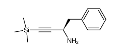 4-Phenyl-1-trimethylsilyl-1-butyn-3-amine Structure