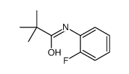 N-(2,2-DIMETHYLPROPANOYL)-2-FLUOROANILINE Structure