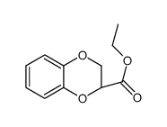 (S)-2,3-二氢苯并[1,4]二氧六环-2-甲酸乙酯结构式
