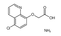 cloquintocet ammonium salt Structure