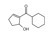 cyclohexyl-(5-hydroxycyclopenten-1-yl)methanone结构式