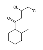 3,4-dichloro-1-(2-methylcyclohexyl)butan-1-one Structure