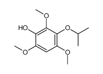 2,4,6-trimethoxy-3-propan-2-yloxyphenol Structure