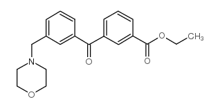 3-CARBOETHOXY-3'-MORPHOLINOMETHYL BENZOPHENONE图片