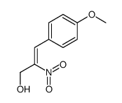 3-(4-methoxyphenyl)-2-nitroprop-2-en-1-ol结构式