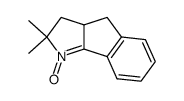 2,2-dimethyl-2,3,3a,4-tetrahydroindeno[1,2-b]pyrrole 1-oxide Structure