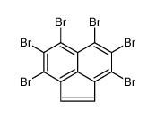 3,4,5,6,7,8-hexabromoacenaphthylene Structure