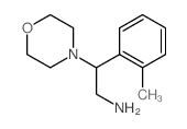2-Morpholin-4-yl-2-o-tolyl-ethylamine Structure