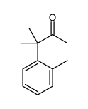 3-methyl-3-(2-methylphenyl)butan-2-one结构式