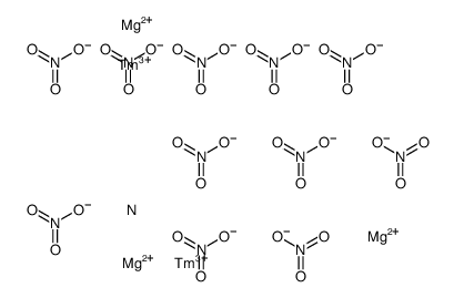 trimagnesium,thulium(3+),dodecanitrate结构式