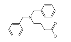 methyl 4-(dibenzylamino)butanoate Structure