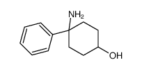 4-amino-4-phenylcyclohexan-1-ol结构式