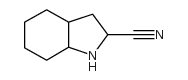 1H-Indole-2-carbonitrile,octahydro Structure