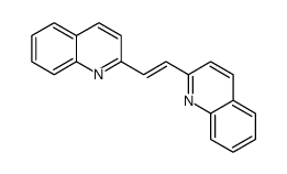 2-(2-quinolin-2-ylethenyl)quinoline Structure