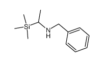 N-benzyl-N-(α-(trimethylsilyl)ethyl)amine Structure