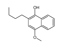 2-butyl-4-methoxynaphthalen-1-ol结构式