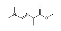 methyl N-(dimethylaminomethylene)alaninate结构式