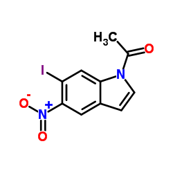 1-(6-Iodo-5-nitro-1H-indol-1-yl)ethanone picture