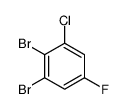 1,2-dibromo-3-chloro-5-fluorobenzene Structure