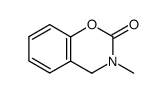3-methyl-3,4-dihydrobenzo[e][1,3]oxazin-2-one结构式