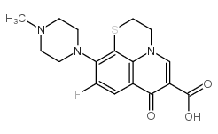 Rufloxacin Structure
