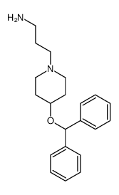 1-(3-aminopropyl)-4-diphenylmethoxypiperidine Structure