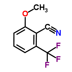 2-Methoxy-6-(trifluoromethyl)benzonitrile Structure