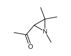 Ethanone, 1-(1,3,3-trimethyl-2-aziridinyl)- (9CI) Structure