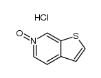 thieno[2,3-c]pyridine 6-oxide hydrochloride结构式