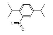 2,5-diisopropylnitrobenzene Structure