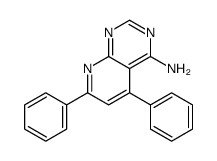 5,7-diphenylpyrido[2,3-d]pyrimidin-4-amine结构式