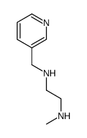 N-methyl-N'-(pyridin-3-ylmethyl)ethane-1,2-diamine Structure
