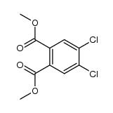 4,5-dichlorophthalic acid dimethyl ester Structure