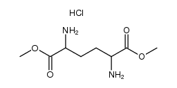 dimethyl 2,5-diaminohexanedioate dihydrochloride Structure