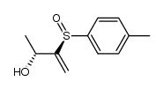(2R,SS)-α-(1-hydroxyethyl)vinyl sulfoxide结构式