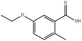 5-Ethoxy-2-methylbenzoic acid structure