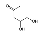 2-Hexanone, 4,5-dihydroxy- (9CI)结构式