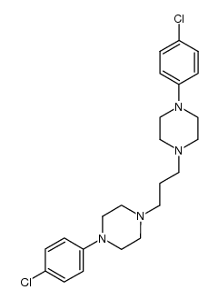 1,3-bis-[4-(4-chloro-phenyl)-piperazino]-propane Structure