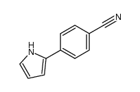 4-(1H-pyrrol-2-yl)benzonitrile Structure
