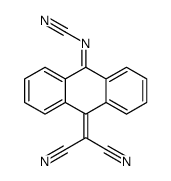 [10-(dicyanomethylidene)anthracen-9-ylidene]cyanamide Structure