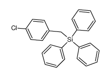 (4-Chlor-benzyl)-triphenyl-silan Structure