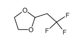 1,3-Dioxolane,2-(2,2,2-trifluoroethyl)- Structure