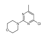 4-(4-CHLORO-6-METHYL-2-PYRIMIDINYL)MORPHOLINE Structure