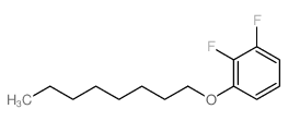 2,3-二氟苯辛醚结构式